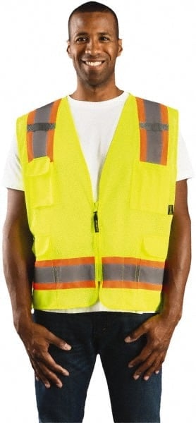 High Visibility Vest: 3X-Large MPN:ECO-ATRNSM-Y3X