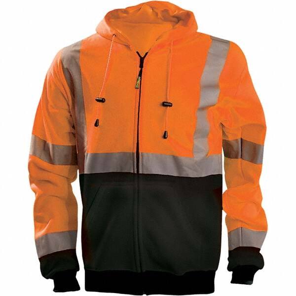 High Visibility Vest: 4X-Large MPN:LUX-SWTHZBK-O4X