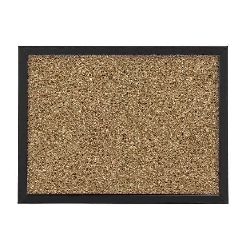 Office Depot Brand Cork Bulletin Board, 24in x 36in, Black Finish Frame (Min Order Qty 5) MPN:KK0338