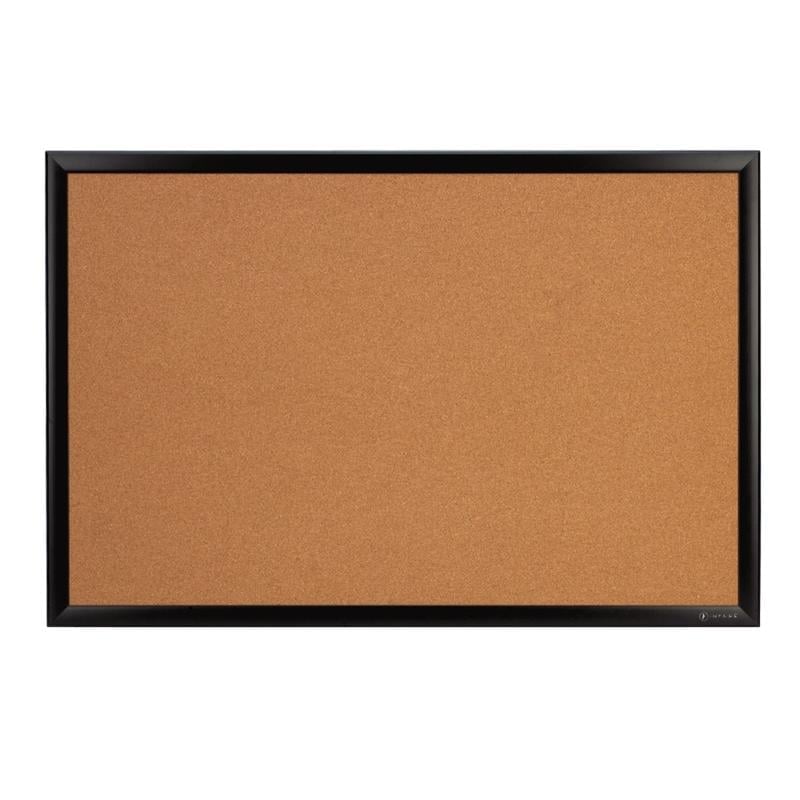 Office Depot Brand Cork Bulletin Board, 48in x 72in, Aluminum Frame With Black Finish MPN:KK0474