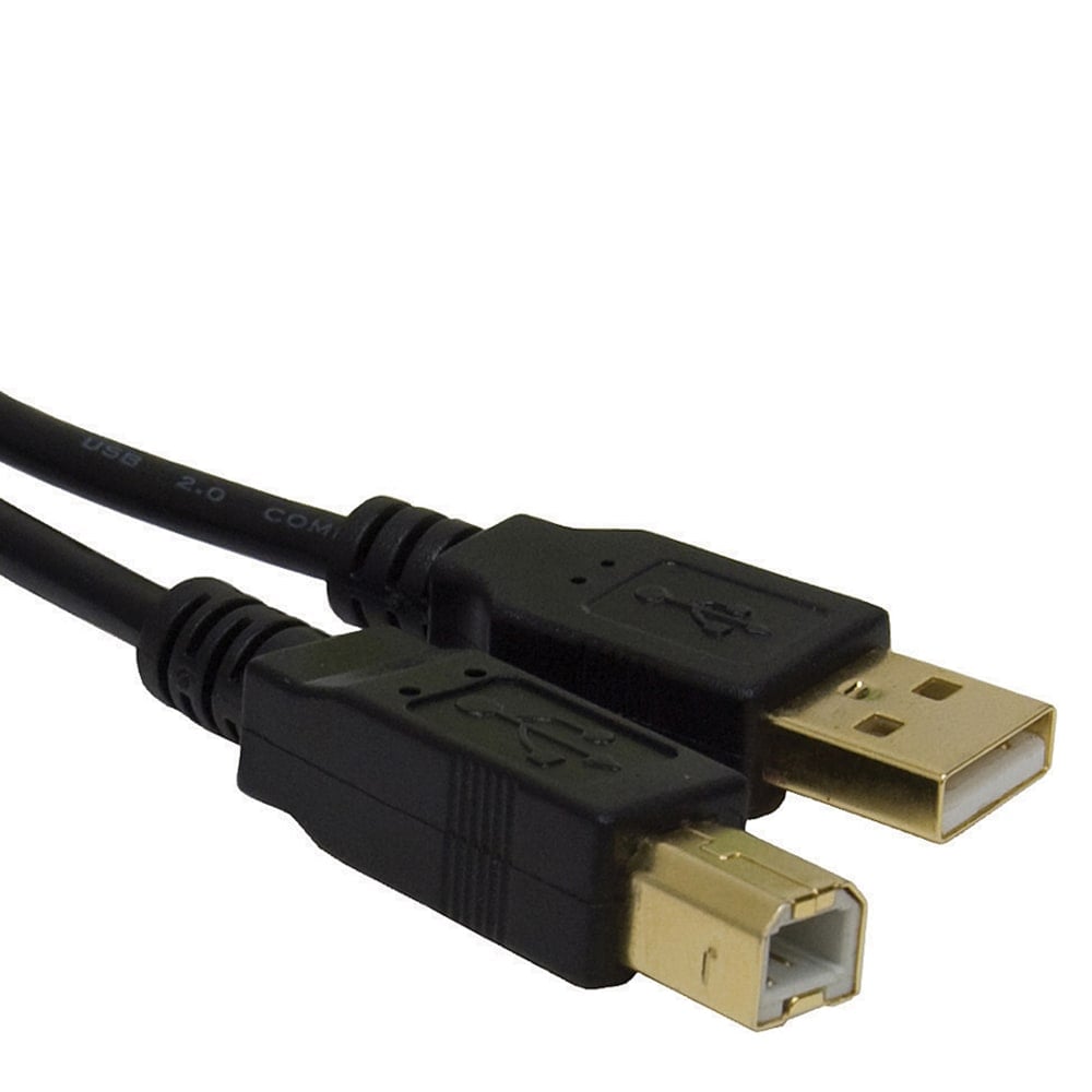 Ativa Gold USB Device Cable, 16ft (Min Order Qty 4) MPN:26854