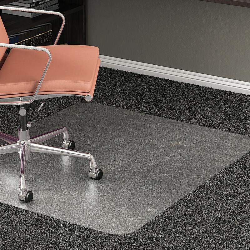 Realspace All-Pile Studded Chair Mat, 36in x 48in, Clear (Min Order Qty 2) MPN:DEFCM1U142OD