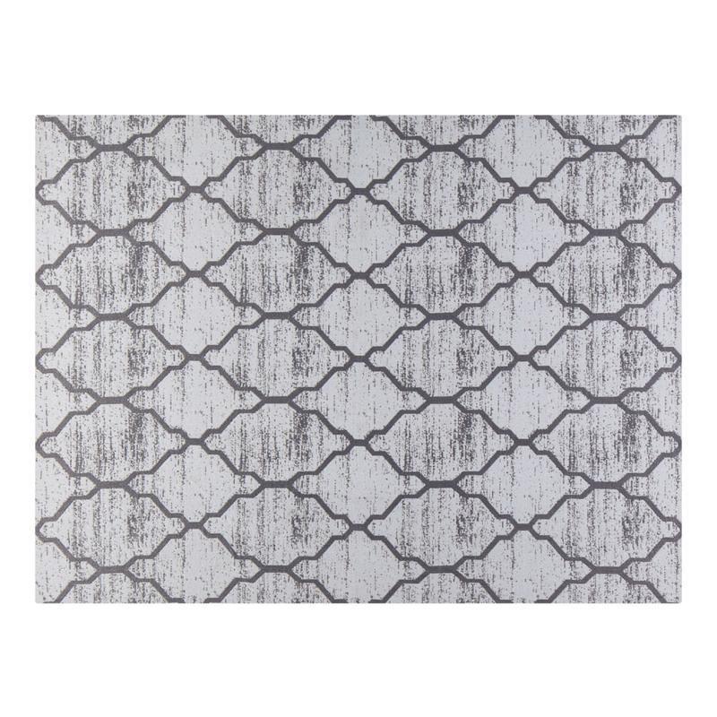 Realspace Designer Chair Mat, 36inW x 48inD, Gray MPN:OD-DCHMT2-3648