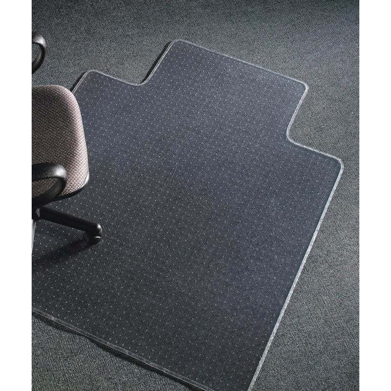 Realspace Advantage Commercial Pile Chair Mat, Wide Lip, 45in x 53in, Clear (Min Order Qty 2) MPN:OD40600