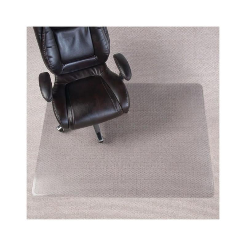 Realspace Advantage Commercial Pile Chair Mat, 46in x 60in, Clear (Min Order Qty 2) MPN:OD40730