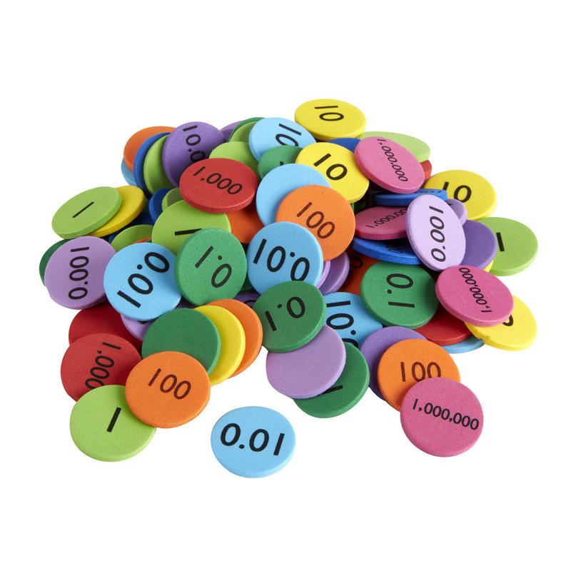 Office Depot Brand Place Value Discs, Pre-K, Assorted Colors, 25 Discs Per Set, Pack Of 10 Sets (Min Order Qty 12) MPN:HSI201-300