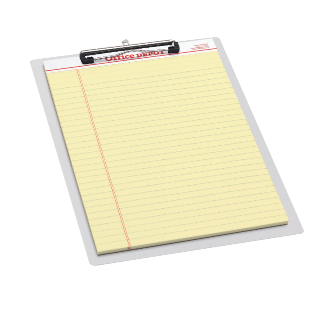 Office Depot Brand Aluminum Clipboard, 9in x 12-1/2in, Silver (Min Order Qty 10) MPN:OD10047