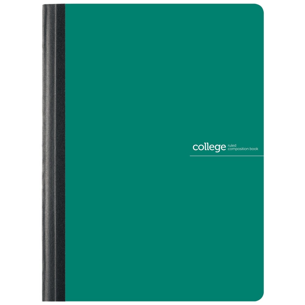 Office Depot Brand Poly Composition Book, 7-1/2in x 9-3/4in, College Ruled, 80 Sheets, Green (Min Order Qty 61) MPN:HPS-COMPCRGRN