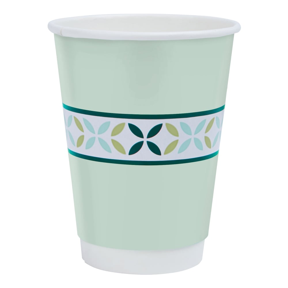 Highmark Insulated Hot Coffee Cups, 12 Oz, 42% Recycled, Mint Green, Pack Of 50 (Min Order Qty 12) MPN:AIR12PK