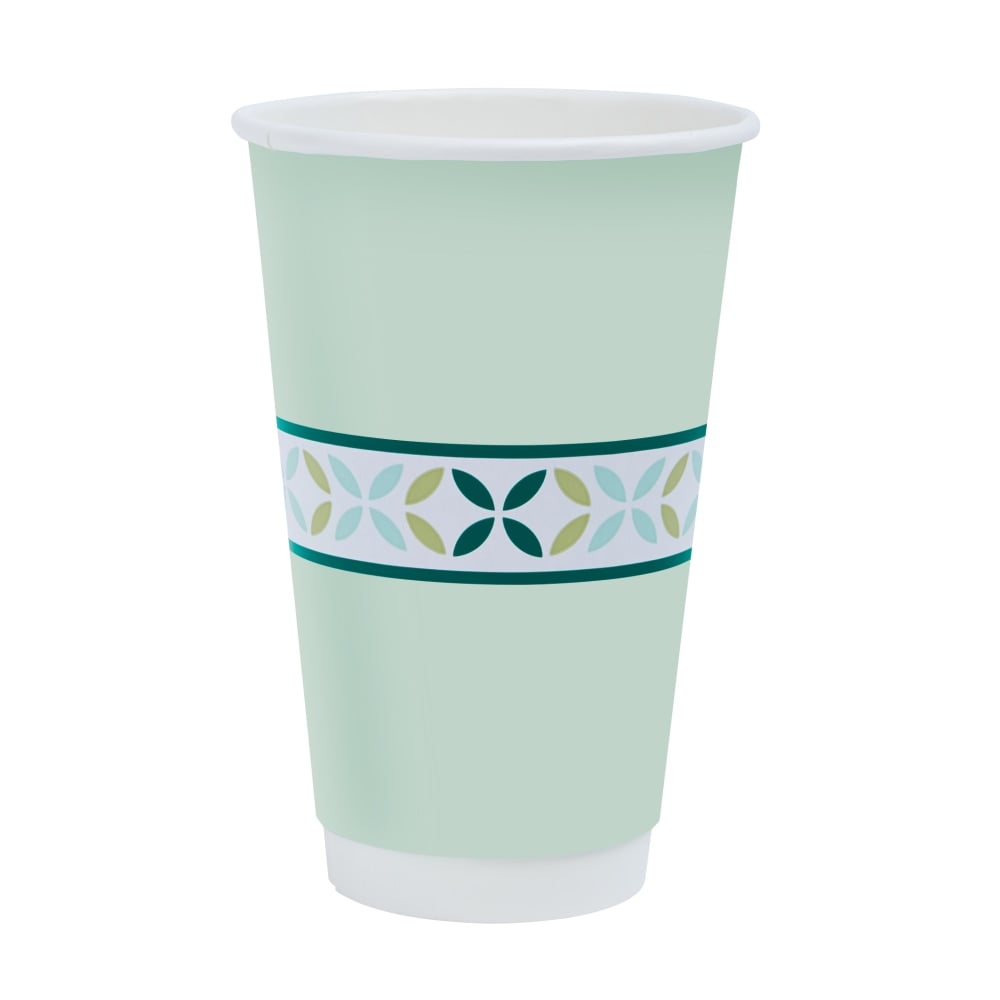 Highmark Insulated Hot Coffee Cups, 16 Oz, 42% Recycled, Mint Green, Pack Of 50 (Min Order Qty 10) MPN:AIR16PK