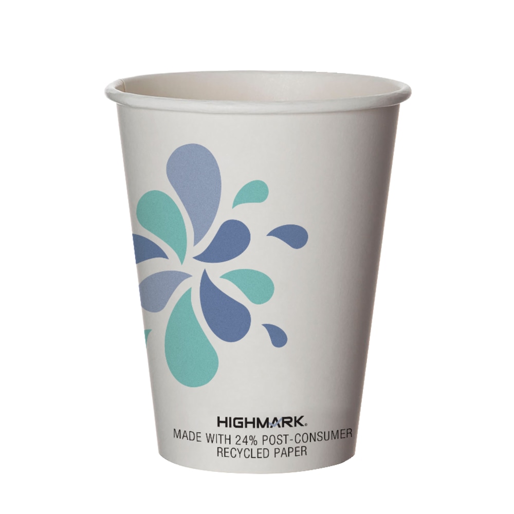 Highmark Hot Coffee Cups, 12 Oz, White, Pack Of 50 (Min Order Qty 9) MPN:EP-BRHC12-Z04985PK