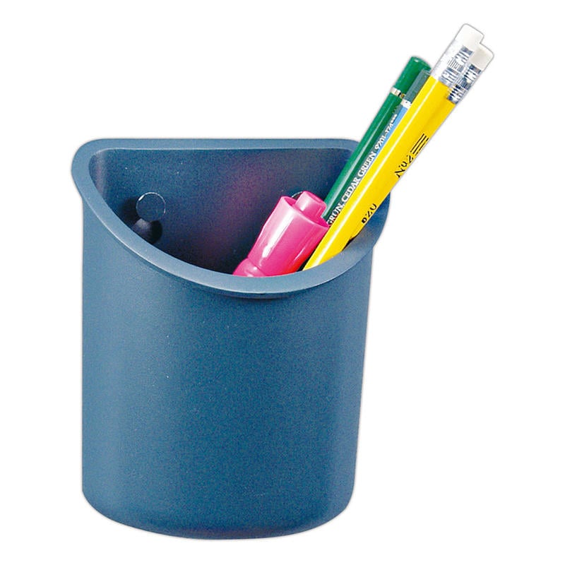 Office Depot Brand 30% Recycled Partition Pen Cup, Gray (Min Order Qty 10) MPN:10421