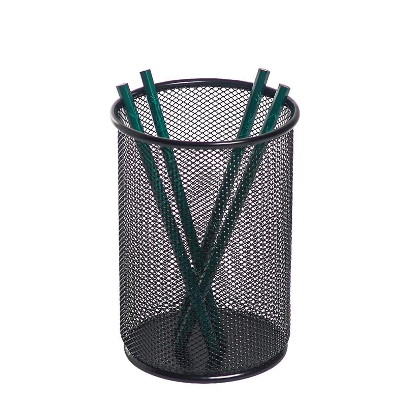 Office Depot Brand Mesh Jumbo Pencil Holder, Black (Min Order Qty 41) MPN:ST001