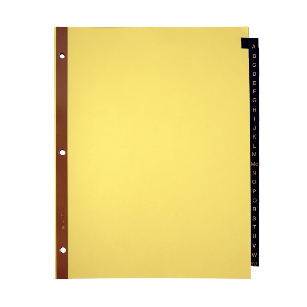 Office Depot Brand Preprinted Tab Dividers, A-Z Tab (Min Order Qty 36) MPN:3585499236