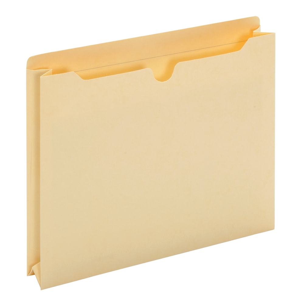 Office Depot Brand Manila Double-Top File Jackets, 2in Expansion, Letter Size, Box Of 50 (Min Order Qty 4) MPN:OD24920