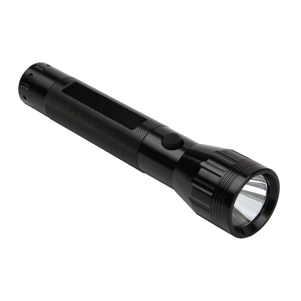 Office Depot Brand 1W LED Heavy-Duty Flashlight, Black (Min Order Qty 5) MPN:FL01151290201122