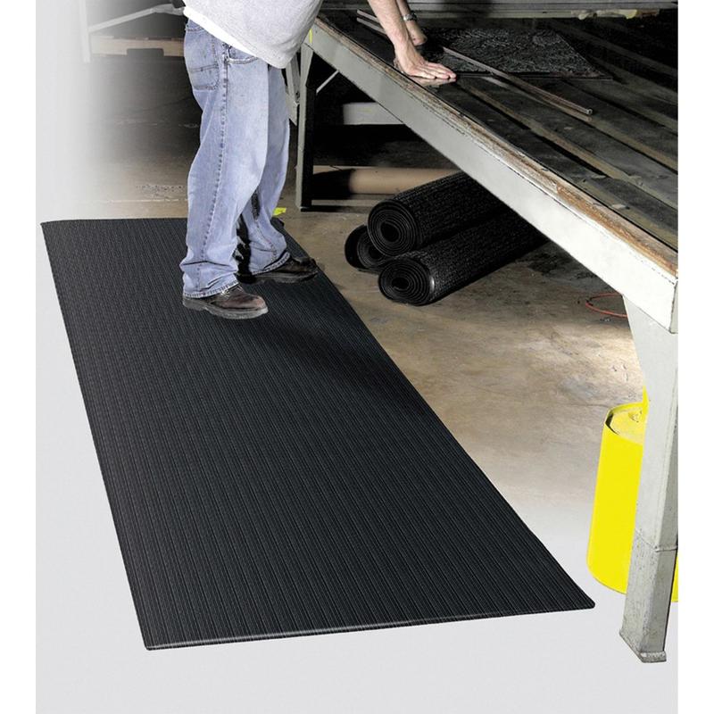 Realspace Anti-Fatigue Vinyl Floor Mat, 27in x 36in, Charcoal (Min Order Qty 4) MPN:SSP-CLI2736