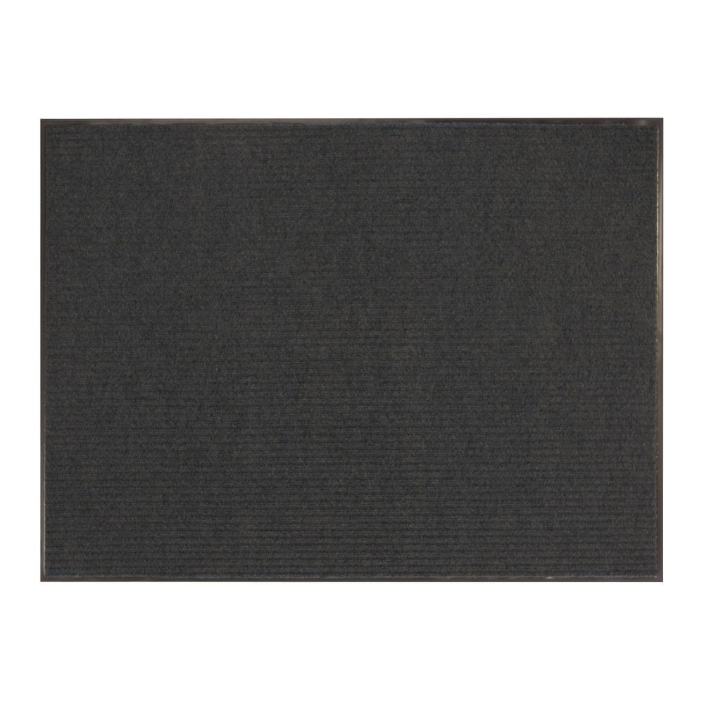 Office Depot Brand Tough Rib Floor Mat, 3ft x 4ft, Charcoal (Min Order Qty 3) MPN:TR-CL34