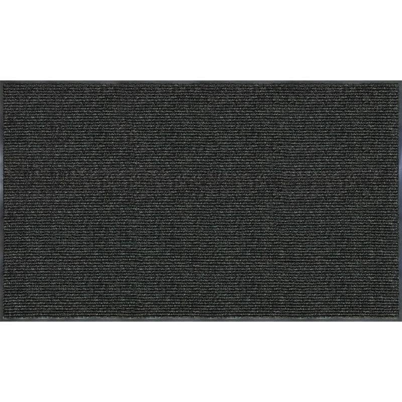 Realspace Tough Rib Floor Mat, 3ft x 5ft, Charcoal (Min Order Qty 3) MPN:TR-CL35