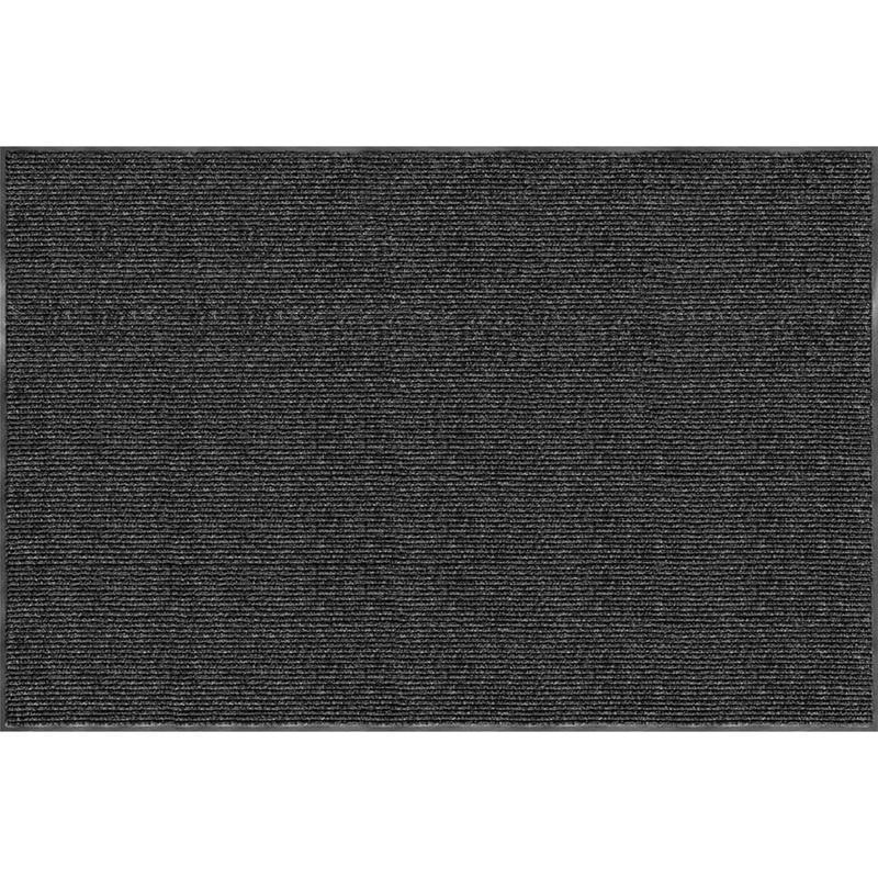 Realspace Tough Rib Floor Mat, 4ft x 6ft, Charcoal (Min Order Qty 2) MPN:TR-CL46