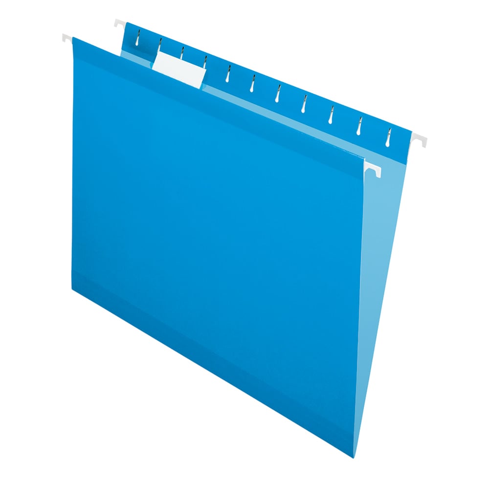 Office Depot Brand Hanging Folders, Letter Size, Blue, Box Of 25 (Min Order Qty 8) MPN:314559OD