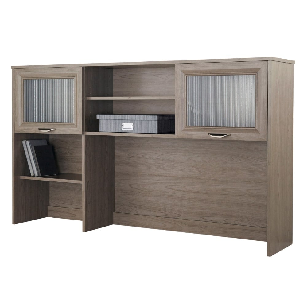 Realspace Magellan 58inW Hutch For Corner Or L-Shaped Computer Desks, Gray MPN:HS-MG-2061