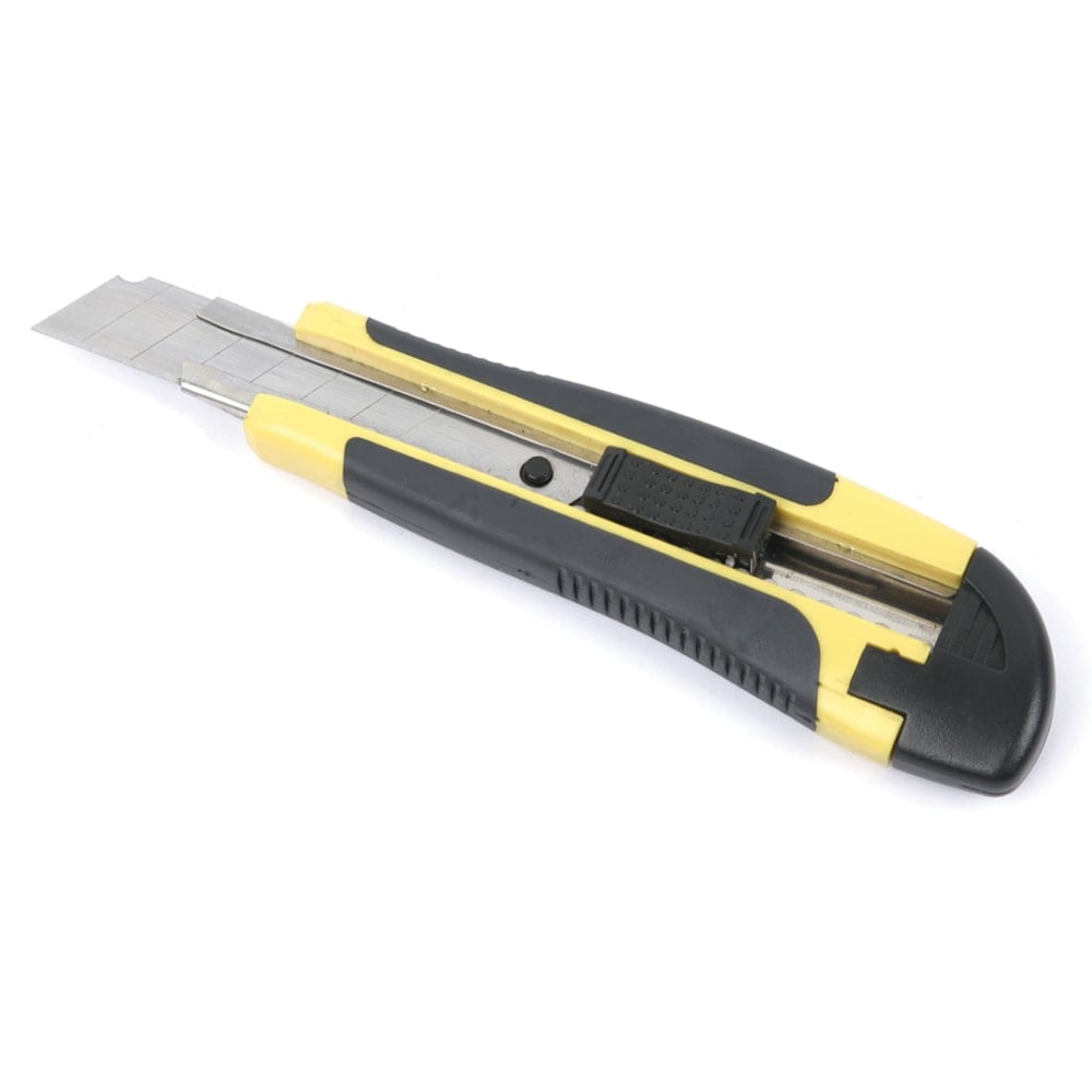 Office Depot Brand Snap-Off Knife, 18mm, Yellow/Black (Min Order Qty 14) MPN:10166