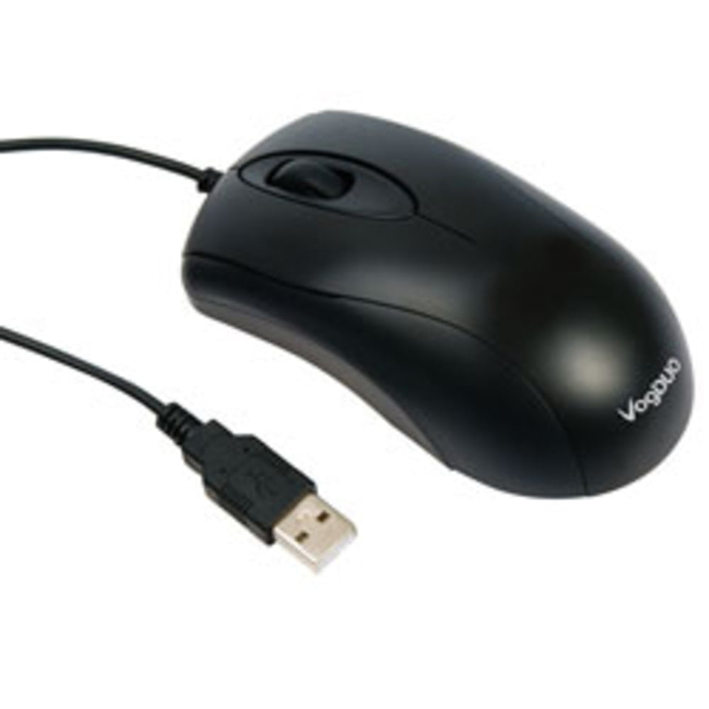 VogDuo SM227 Wired Optical Mouse, Black (Min Order Qty 5) MPN:SM-228