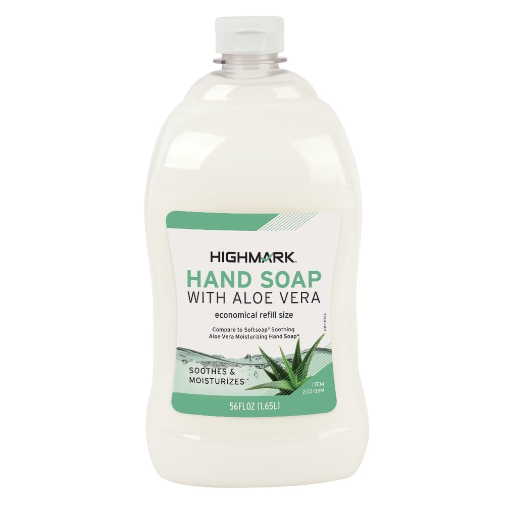 Highmark Aloe Liquid Hand Soap, 56 Oz Bottle (Min Order Qty 15) MPN:1000039214