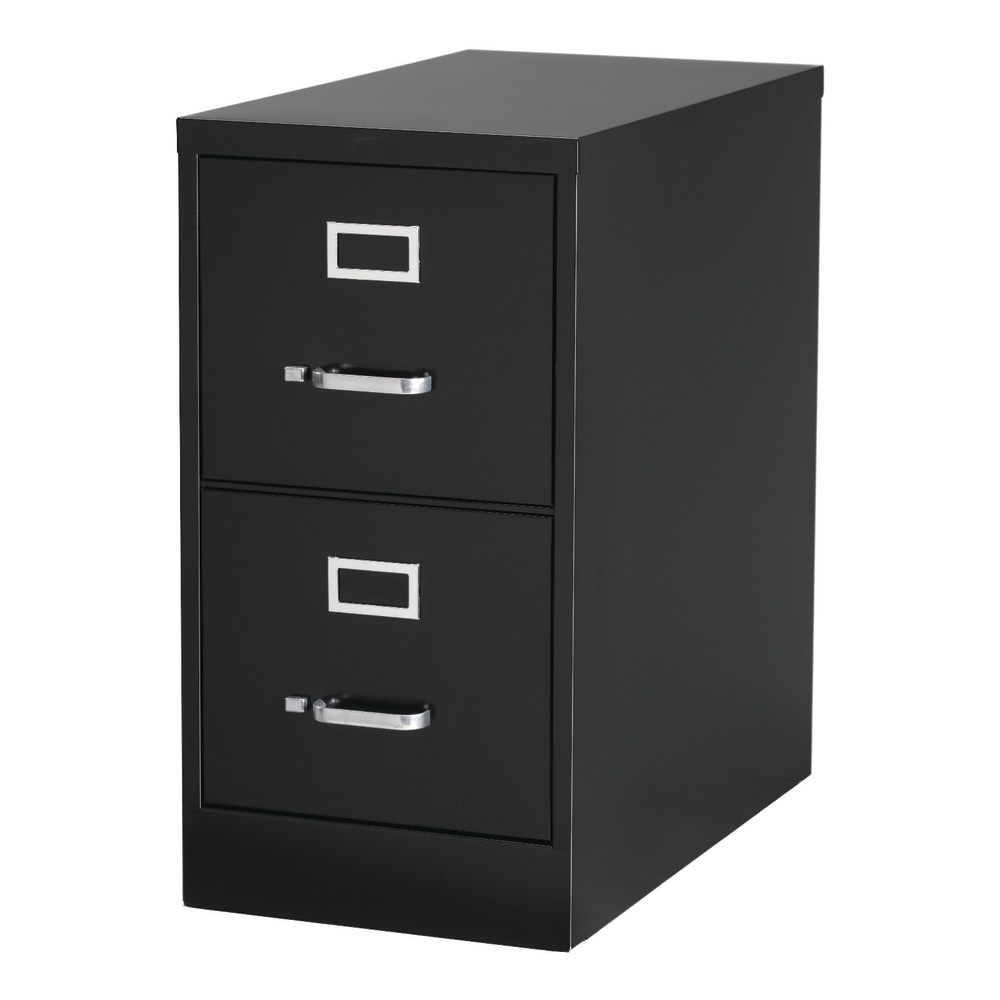 WorkPro 25inD Vertical File Cabinet, 2-Drawer, Black MPN:HID17248