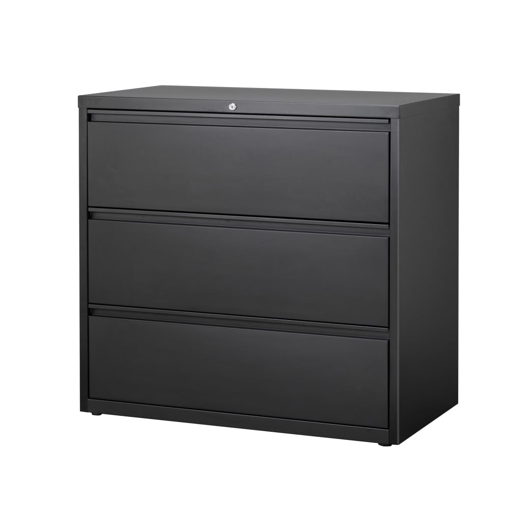 WorkPro 42inW x 18-5/8inD Lateral 3-Drawer File Cabinet, Black MPN:HID19060