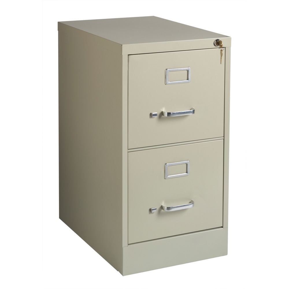 WorkPro 22inD Vertical 2-Drawer File Cabinet, Putty MPN:HID19068