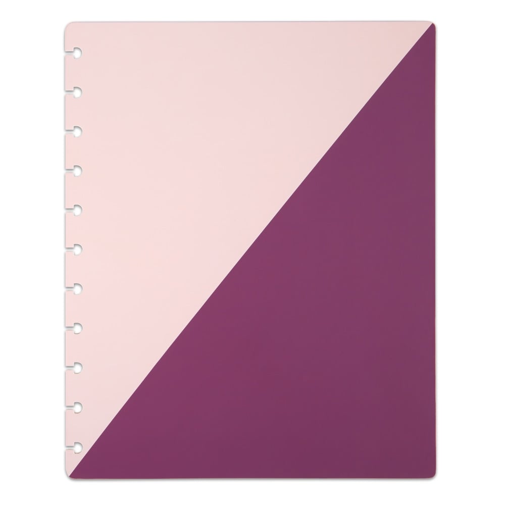 TUL Discbound Notebook Covers, Letter Size, Pink/Purple, Pack of 2 Covers (Min Order Qty 5) MPN:TULLTCVRPK-PU-PNK