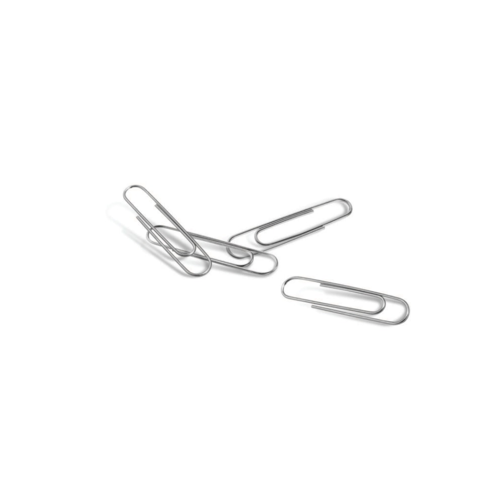 Office Depot Brand Paper Clips, Box Of 100, No. 1, Silver (Min Order Qty 179) MPN:10001BX