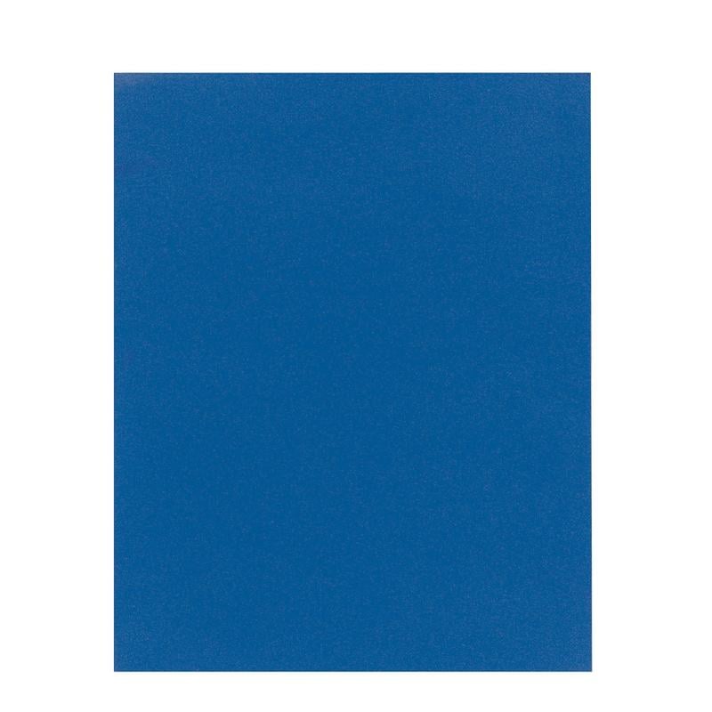 Office Depot Brand 2-Pocket School-Grade Paper Folder, Letter Size, Blue (Min Order Qty 417) MPN:681080-BE