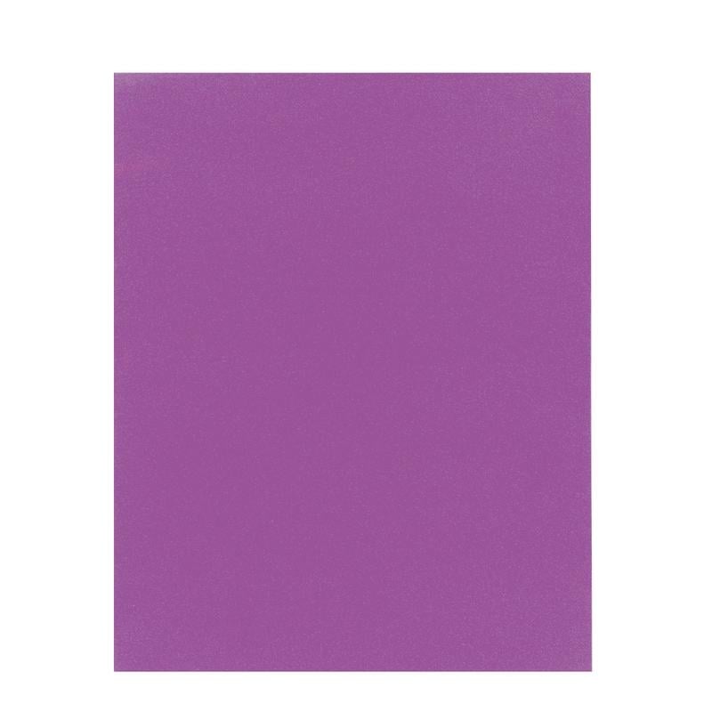 Office Depot Brand 2-Pocket School-Grade Paper Folder, Letter Size, Purple (Min Order Qty 417) MPN:681080-PE