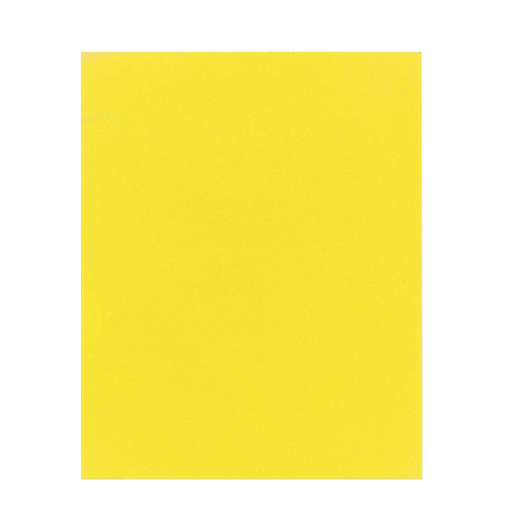 Office Depot Brand 2-Pocket School-Grade Paper Folder, Letter Size, Yellow (Min Order Qty 417) MPN:681080-YE