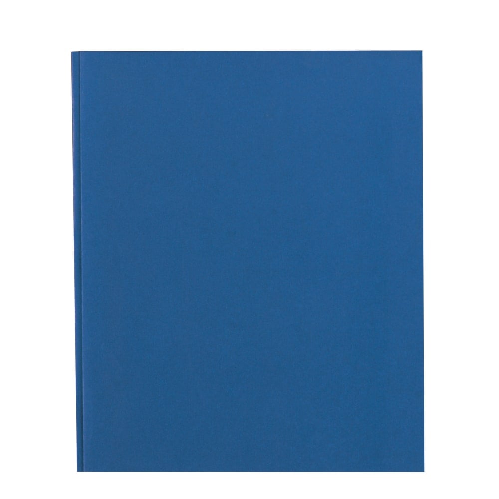 Office Depot Brand 2-Pocket School-Grade Paper Folder with Prongs, Letter Size, Blue (Min Order Qty 264) MPN:681114-BE