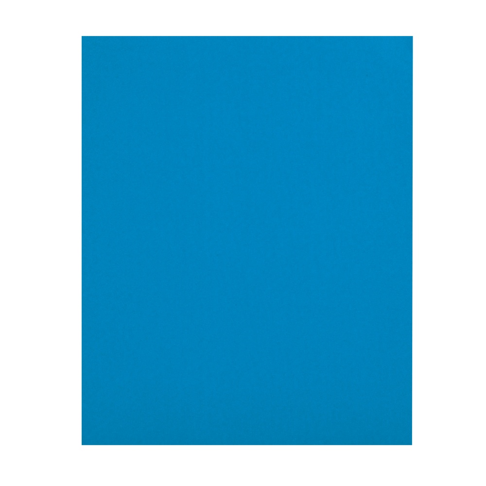 Office Depot Brand 2-Pocket Paper Folders, Light Blue, Pack of 25 (Min Order Qty 16) MPN:ODV6843160