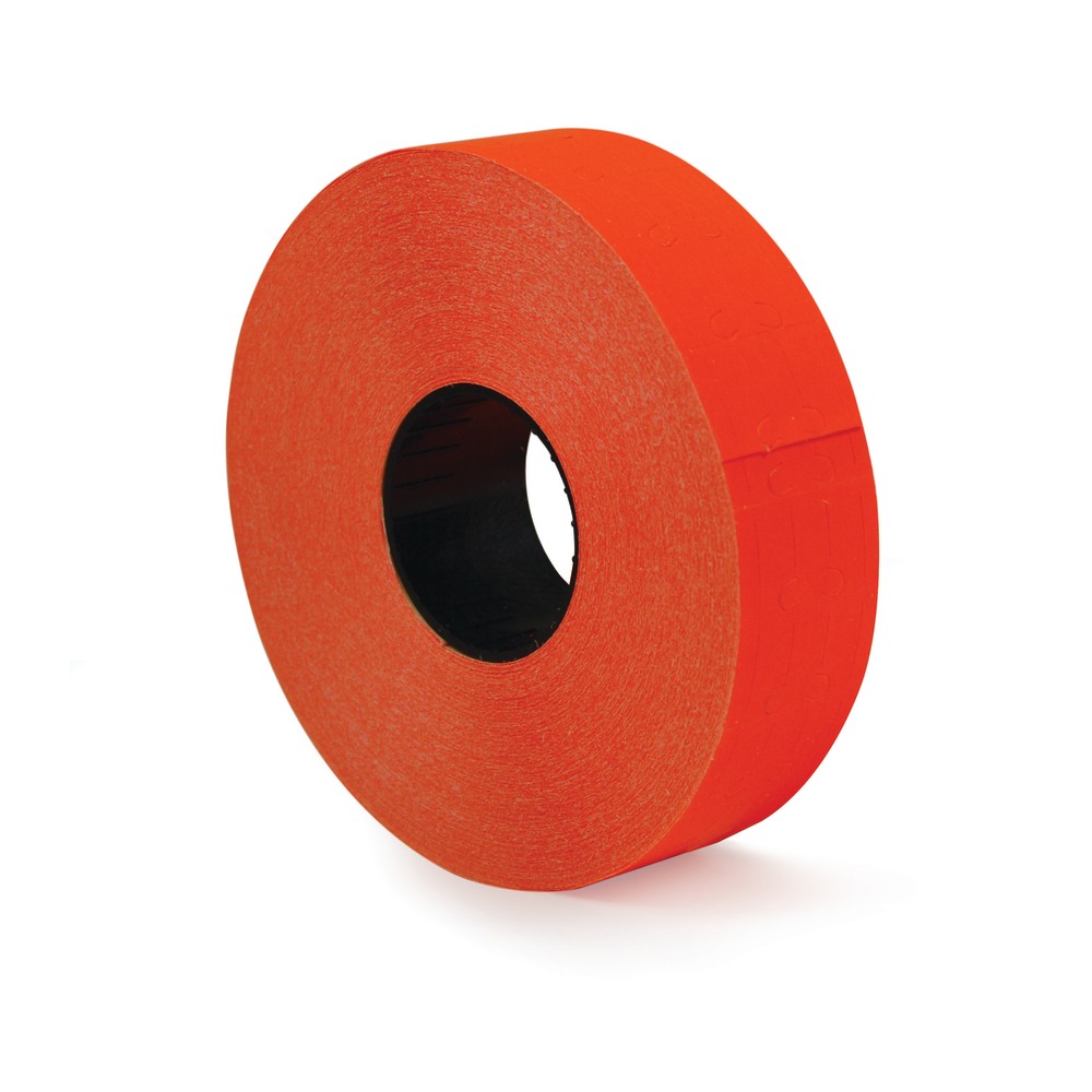 Office Depot Brand 1-Line Price-Marking Labels, Red, Roll Of 2,500 Labels (Min Order Qty 8) MPN:098400