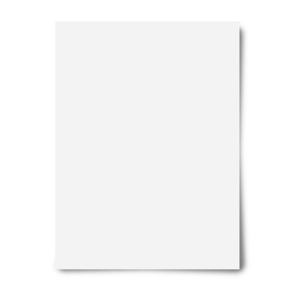 Office Depot Brand Heavyweight Poster Board, 22in x 28in, White (Min Order Qty 44) MPN:978039