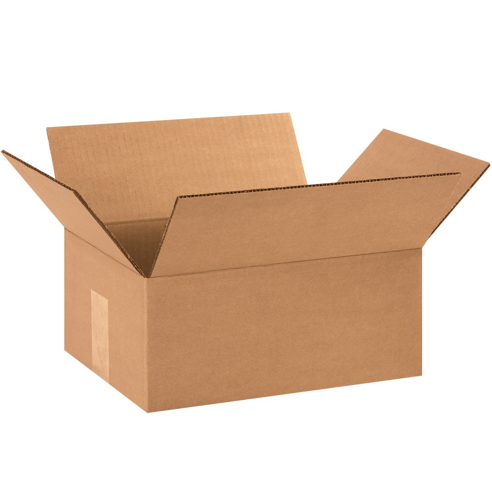 Office Depot Brand Corrugated Boxes, 12in x 9in x 5in, Kraft, Pack Of 25 (Min Order Qty 2) MPN:OD1295-25PK