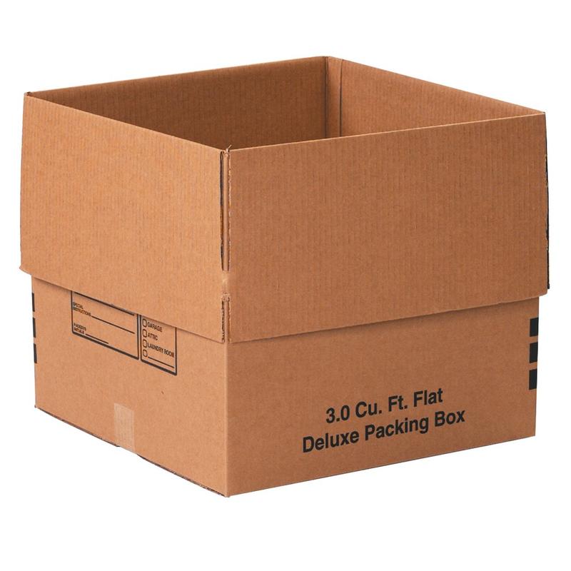 Office Depot Brand Deluxe Moving & Storage Boxes, 18in x 18in x 16in, Kraft, Case Of 20 MPN:OD181816