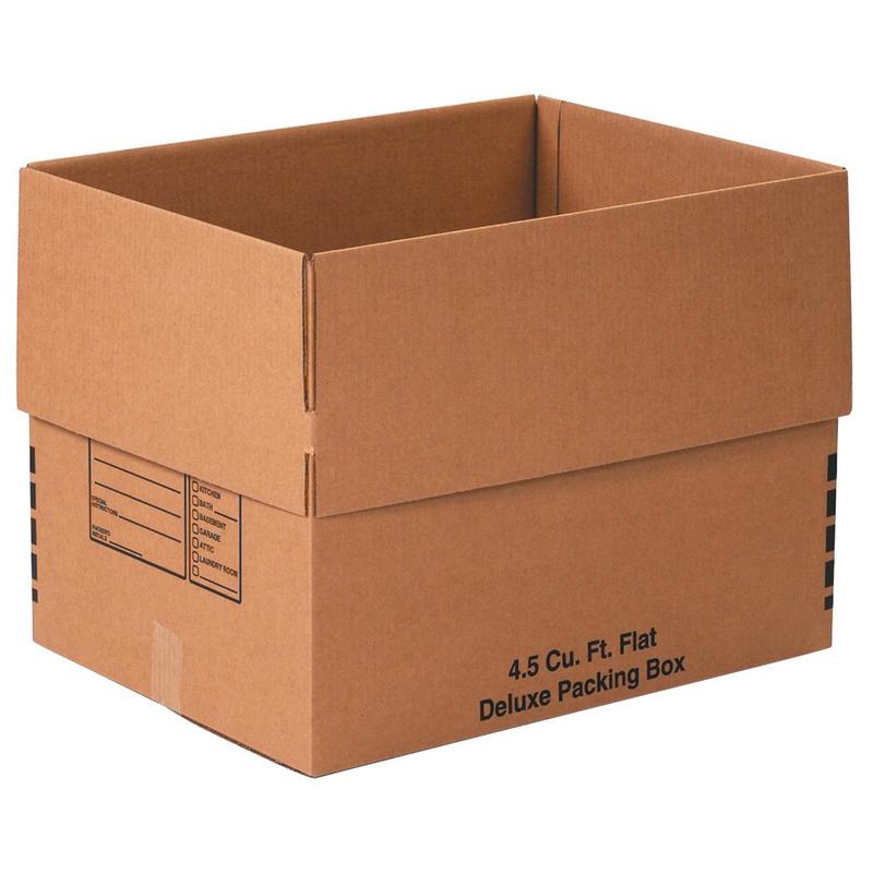 Office Depot Brand Deluxe Moving Boxes, 24in x 18in x 18in, Kraft, Pack Of 10 MPN:OD241818