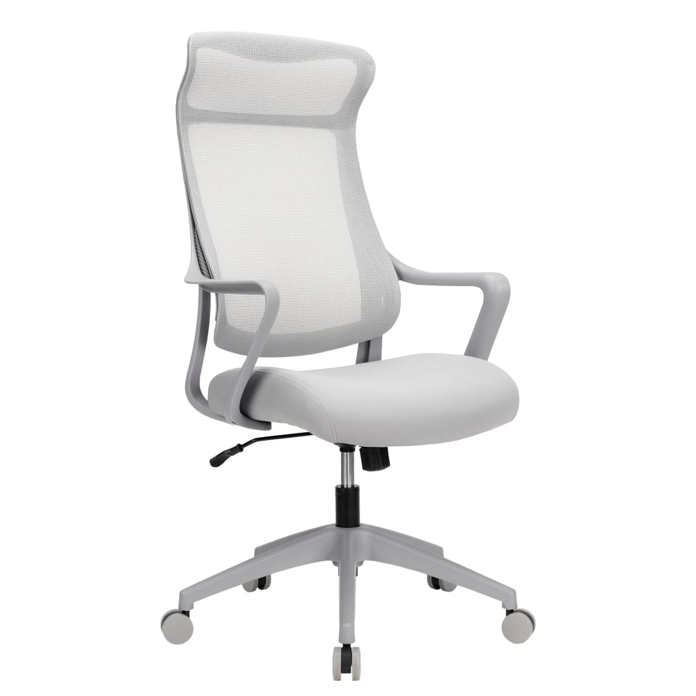 Realspace Lenzer Mesh High-Back Task Office Chair, Gray, BIFMA Compliant MPN:MC-1069E-GRAY