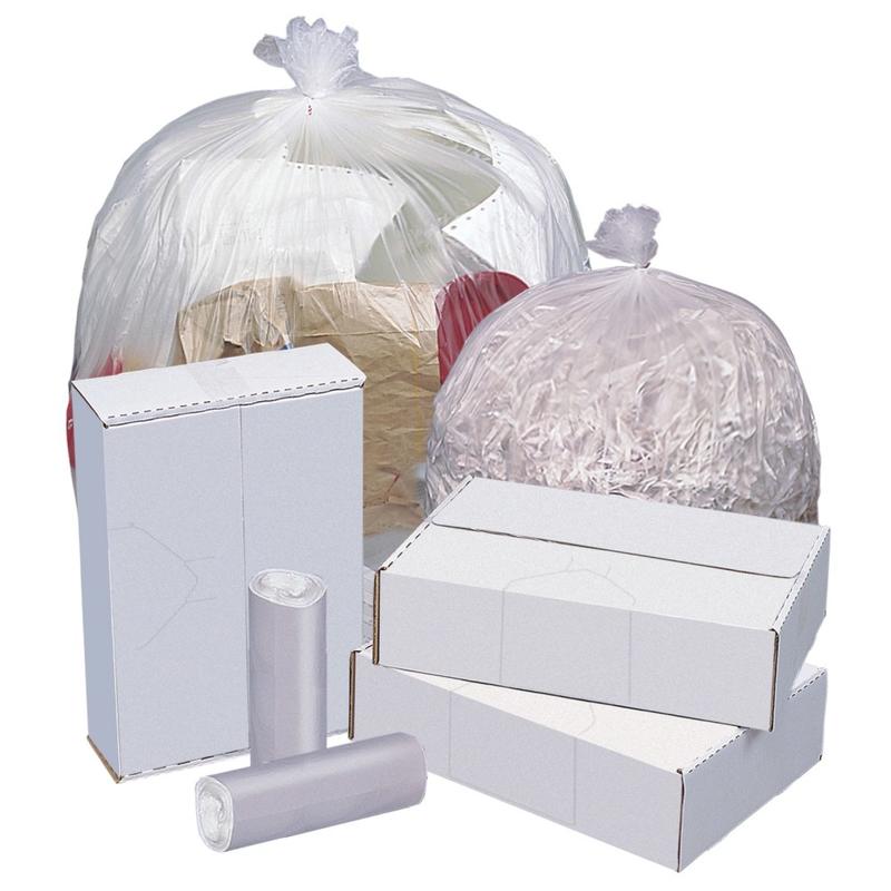 Highmark 16 MIC Trash Bags, 33 gal, 33inH x 40inW, Natural, 250 Bags (Min Order Qty 3) MPN:PITT005