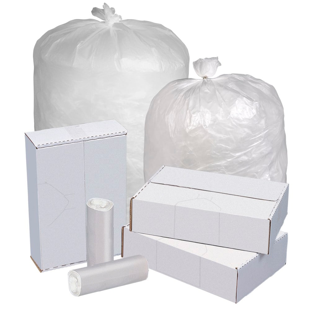 Highmark Linear Low Density Can Liners, 0.6-mil, 20 - 30 Gallons, 30in x 36in, Clear, Box Of 250 (Min Order Qty 3) MPN:PITT030