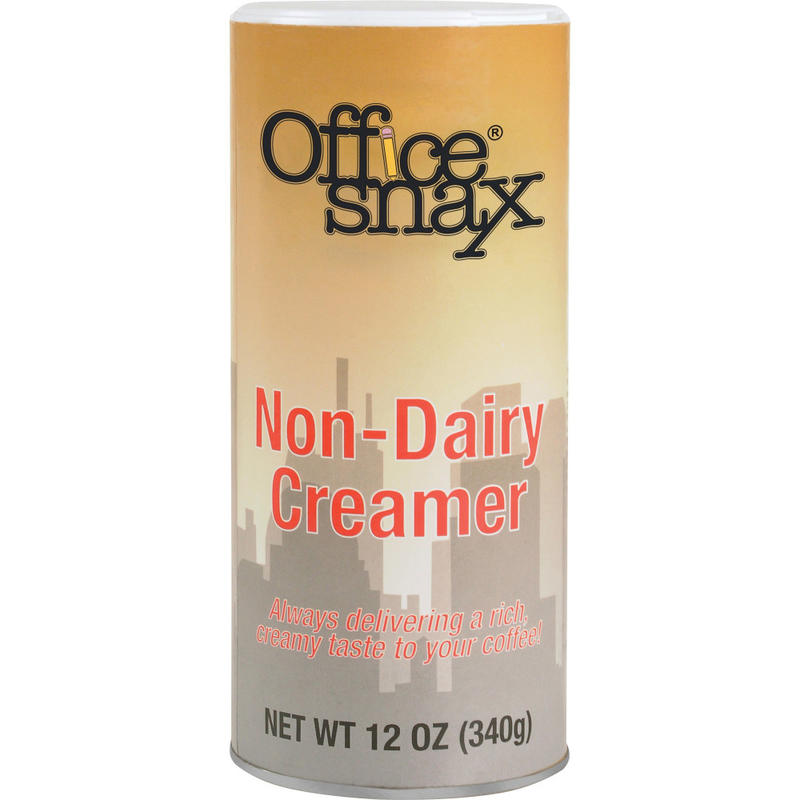 Office Snax Non-Dairy Creamer Canister, 12 Oz. (Min Order Qty 8) MPN:20