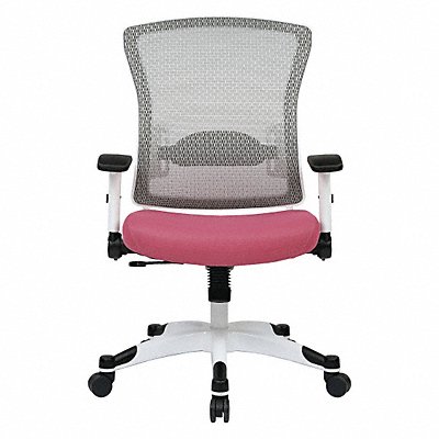 Desk Chair Fabric Pink 18 to 20 Seat Ht MPN:317W-W1C1F2W-261