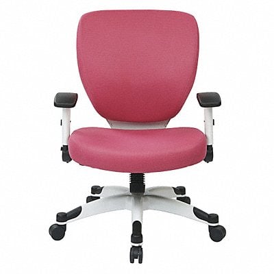 Desk Chair Mesh Pink 17 to 19 Seat Ht MPN:5200W-261